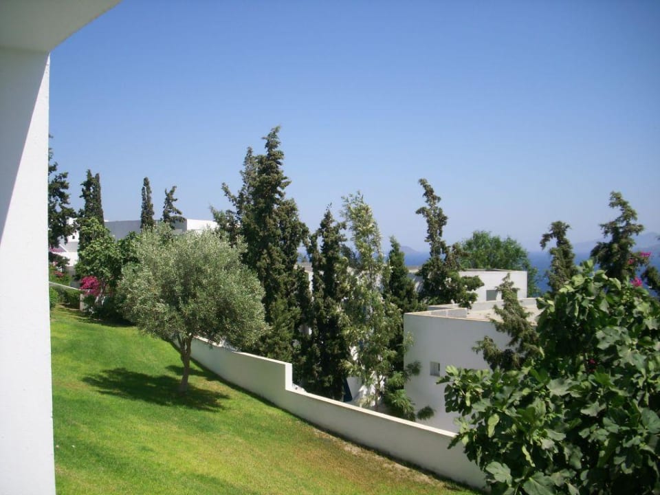 Blick vom Balkon in die Anlage ROBINSON DAIDALOS