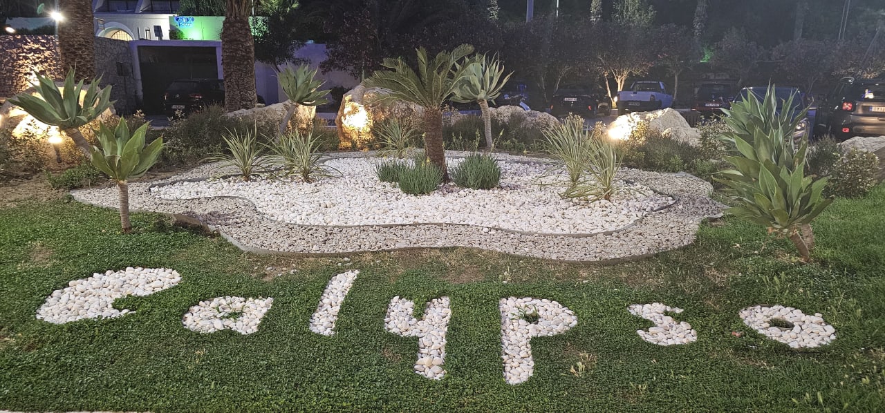 Gartenanlage Hotel Calypso Beach