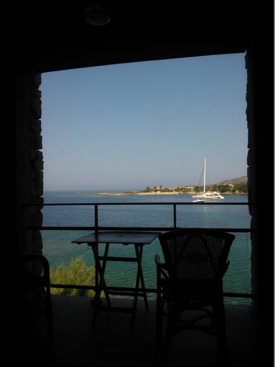 Der Balkon tagsüber Hotel du Golfe