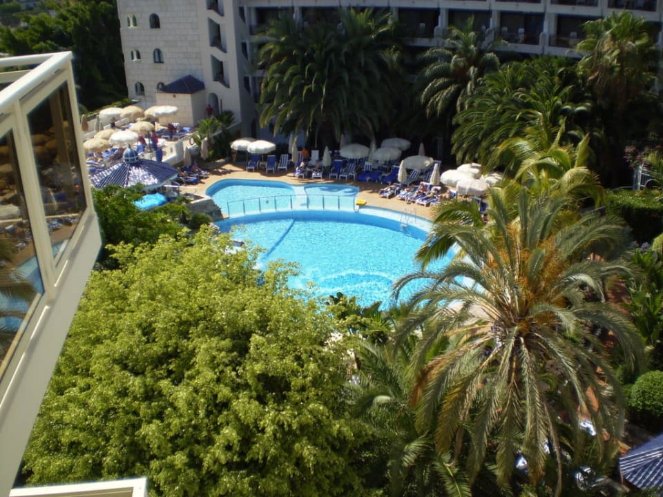 Blick auf die Innenseite Seaside Hotel Sandy Beach