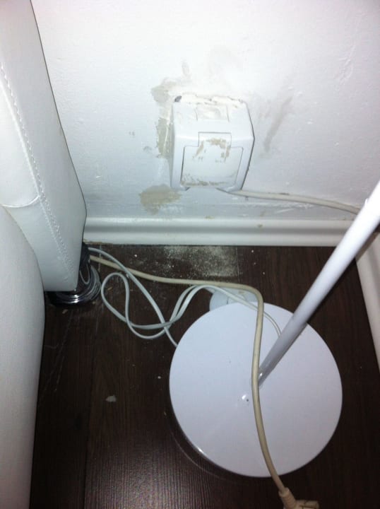 Steckdose, leider nicht wirklich fest A-partment Mediapark