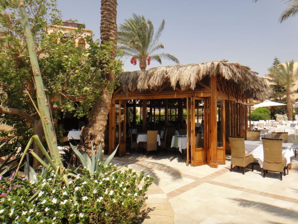 Terrasse des Restaurant Iberotel Makadi Beach