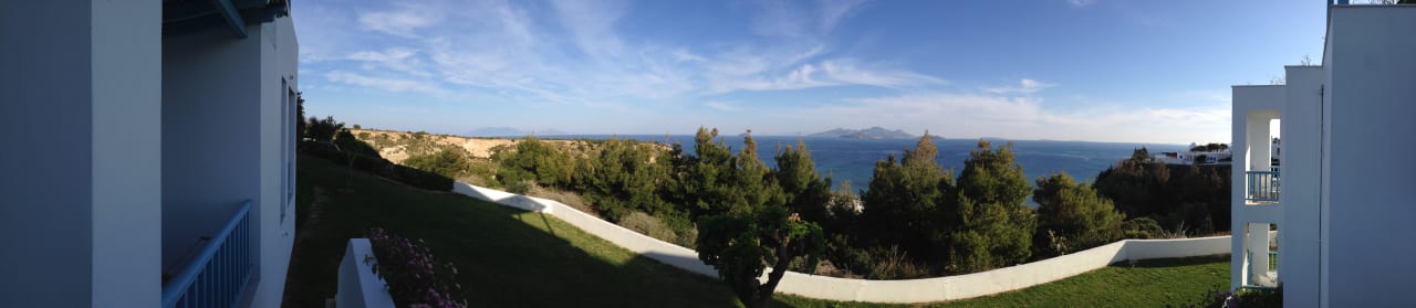 Ausblick von der Terrasse ROBINSON DAIDALOS