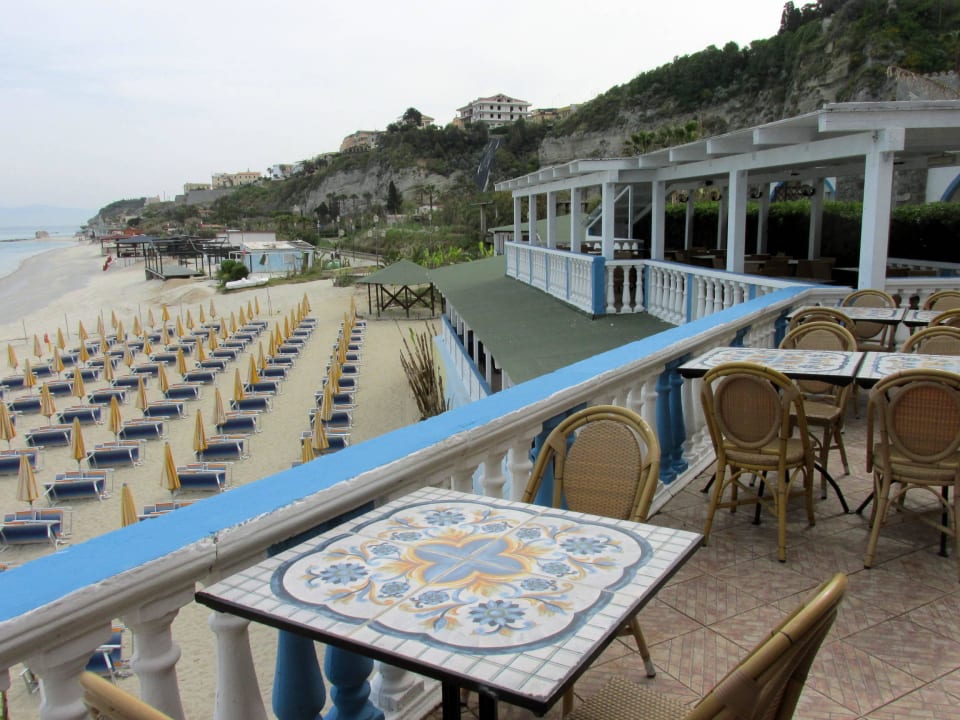 Restauration am Hotel-Strand Aldiana Club Rocca Nettuno Calabria