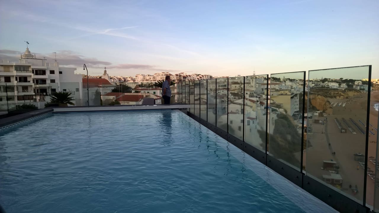 Blick vom Pool Rocamar Exclusive Hotel & Spa