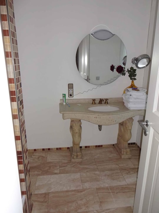 Badeinrichtung in Elbsandstein Apartmenthaus Saxonia