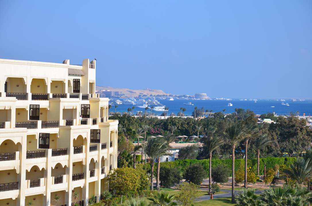 Ausblick aus Zimmer 1548 Steigenberger ALDAU Beach Hotel
