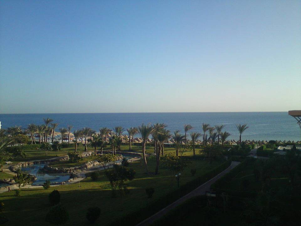 Blick vom Balkon Serenity Alpha Beach