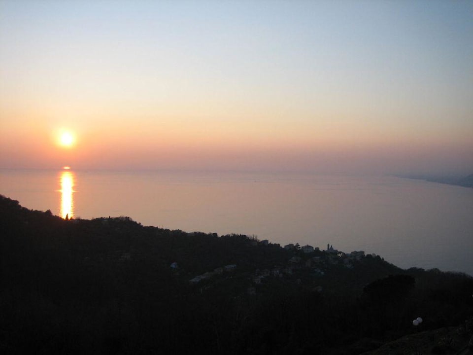 Sonnenuntergang Hotel Portofino Kulm