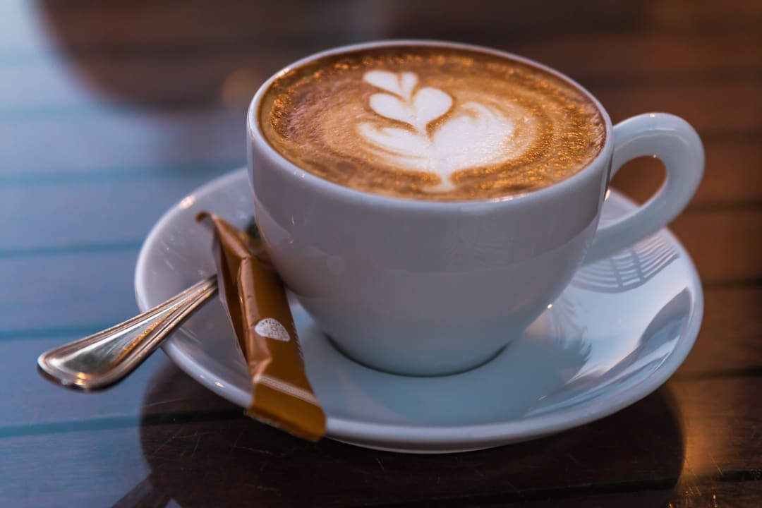 Kaffee-Kunst Miramar Al Aqah Beach Resort