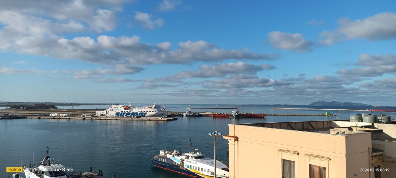 Ausblick Almaran B&B Trapani Porto