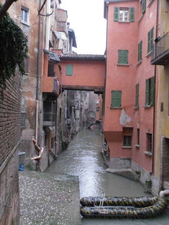 Rückseite des Hotels Hotel Il Canale