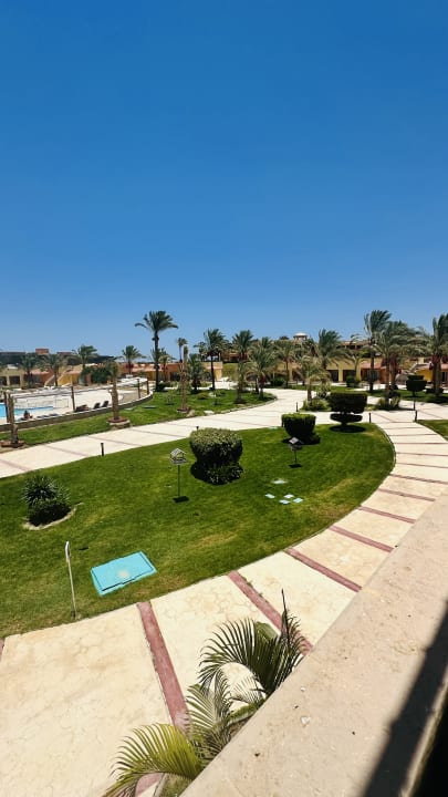 Gartenanlage Malikia Resort Abu Dabbab