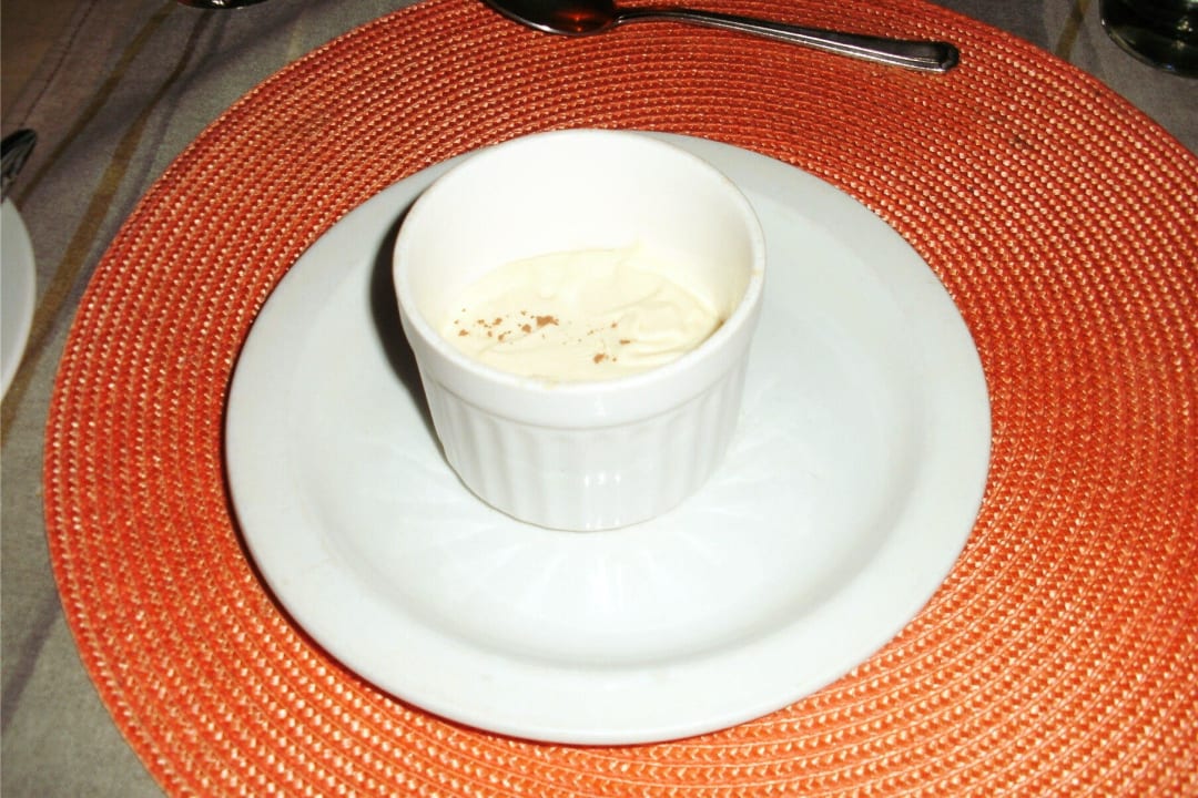 Abendessen: Dessert Hotel Kwara Camp