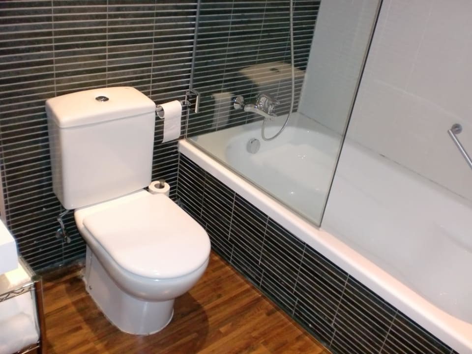 WC und Wanne/Dusche Hotel AC Palau De Bellavista