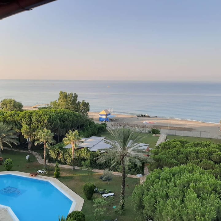 Ausblick Club Turtas Beach Hotel