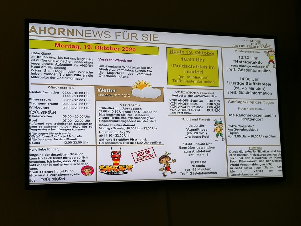 Sport & Freizeit AHORN Hotel Am Fichtelberg