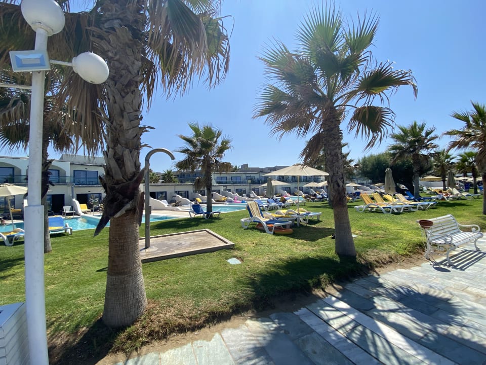 Gartenanlage Lyttos Beach Hotel