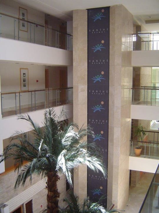 Aufzug und Innenbereich Hotel TUI BLUE Xanthe