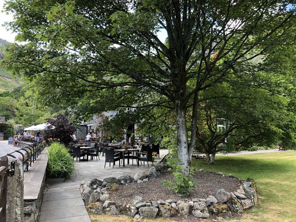 Gartenanlage New Dungeon Ghyll Hotel