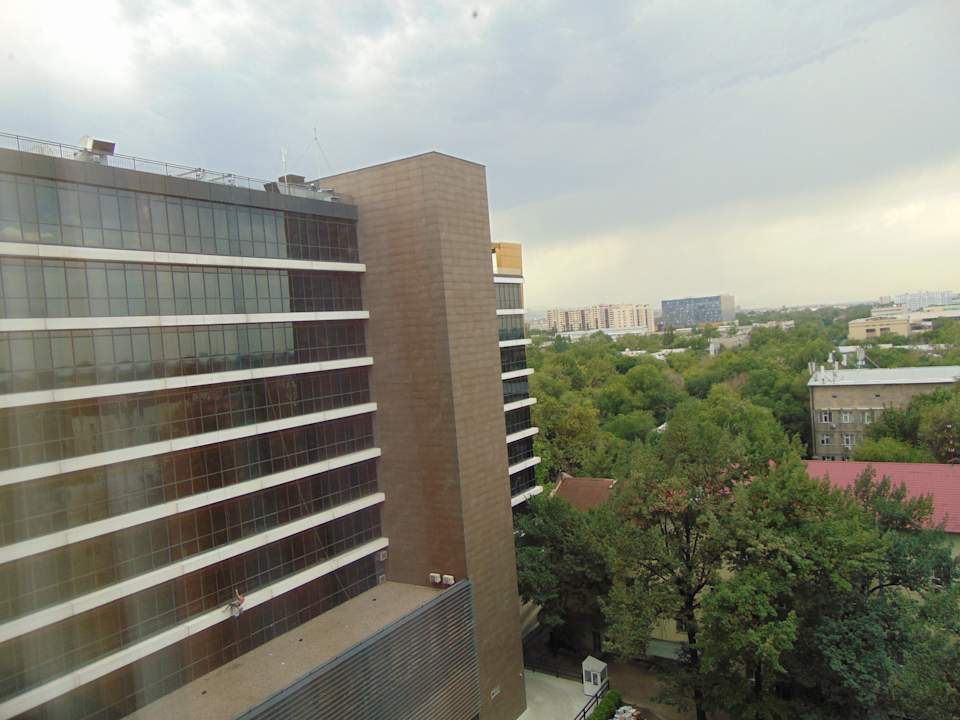 Ausblick Mercure Almaty City Center