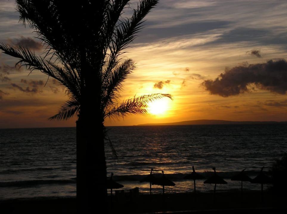 Sonnenuntergang vom Hotel Aya aus AYA Seahotel - Adults only