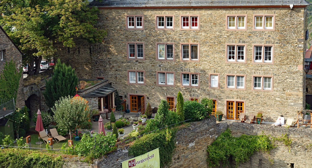 Ausblick Hotel Schloss Rheinfels