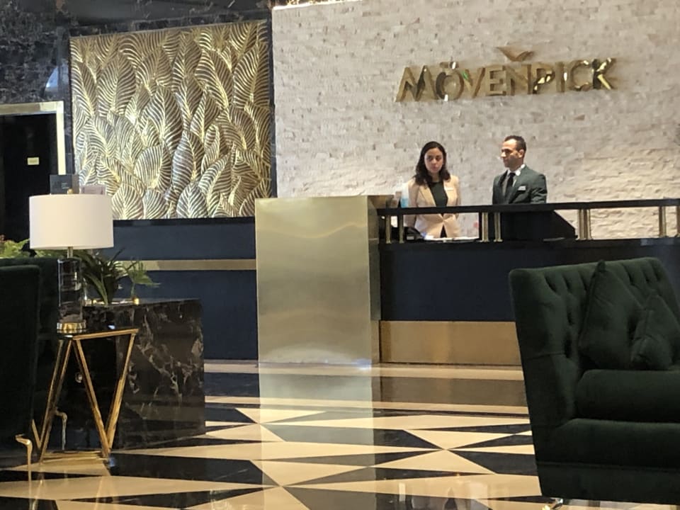 Lobby Mövenpick Hotel Cairo Media City