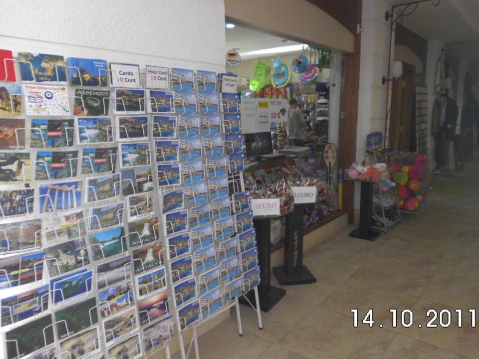 Supermarket im Hotel Trendy Aspendos Beach Hotel