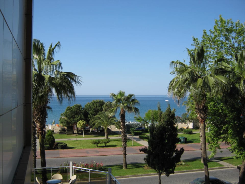 Der Blick vom Balkon Eftalia Downtown Hotel