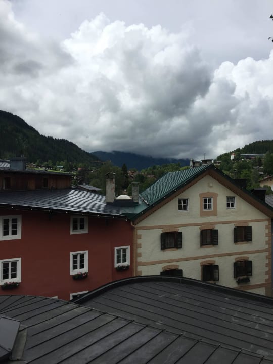 Blick vom Balkon Hotel Zur Tenne
