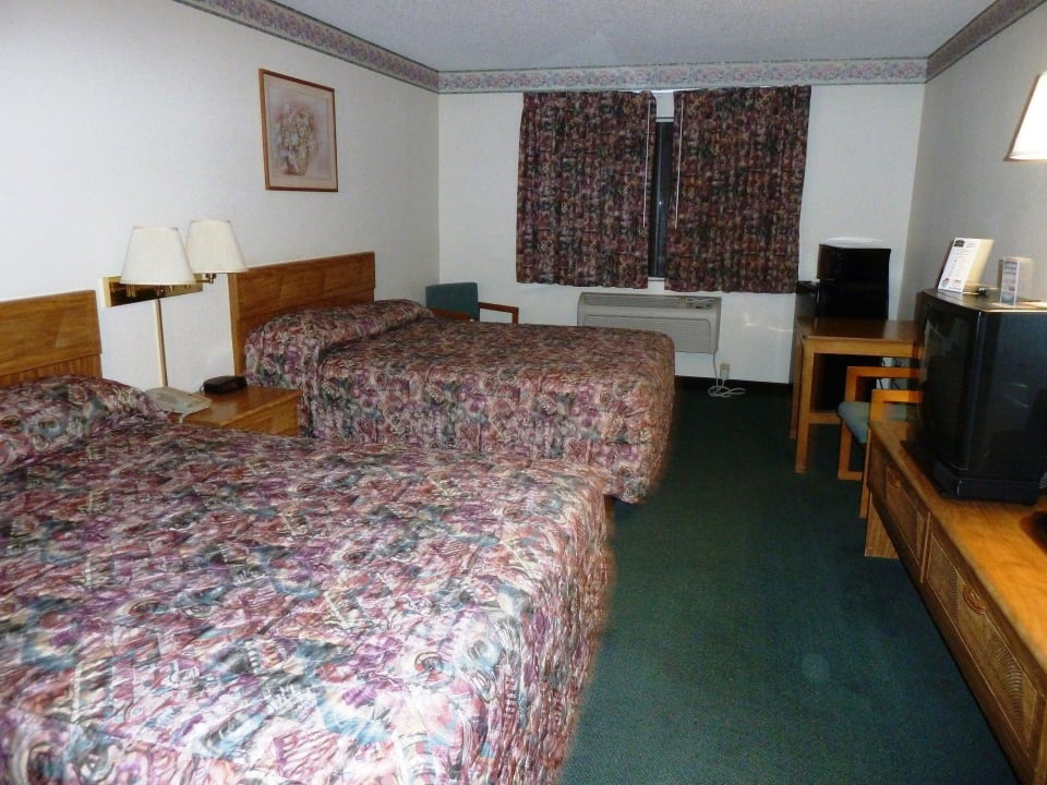 Das Zimmer mit gewöhnungsbedürftigem Stil Hotel Howard Johnson Express Inn - Williams