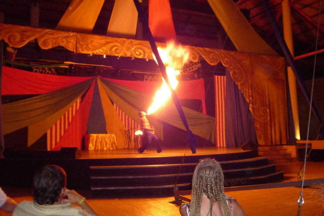 Cicus-Show mit Fremd-Artisten! Wyndham Alltra Punta Cana