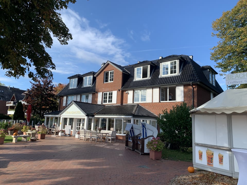 Außenansicht Strandhotel Strande