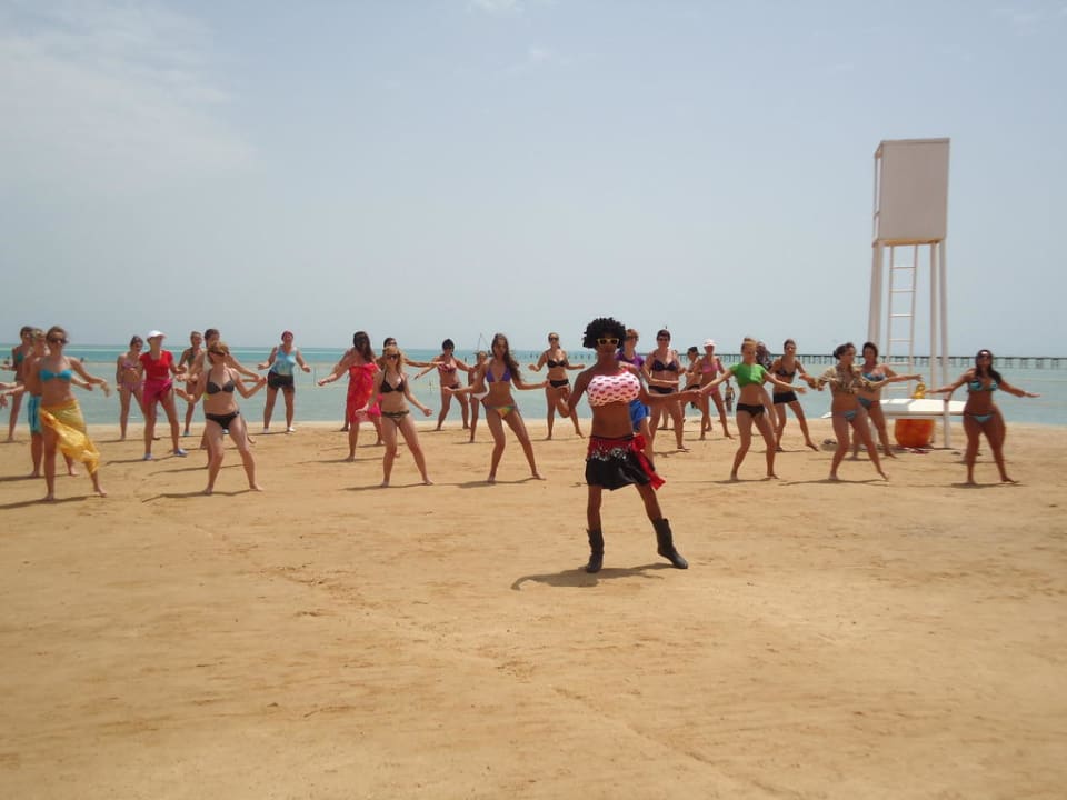 Nauka tańca na plaży  Riviera Aqua Park Resort