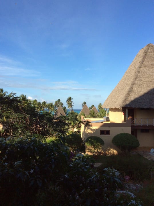 Vom Zimmer aus fotografiert Neptune Pwani Beach Resort & Spa