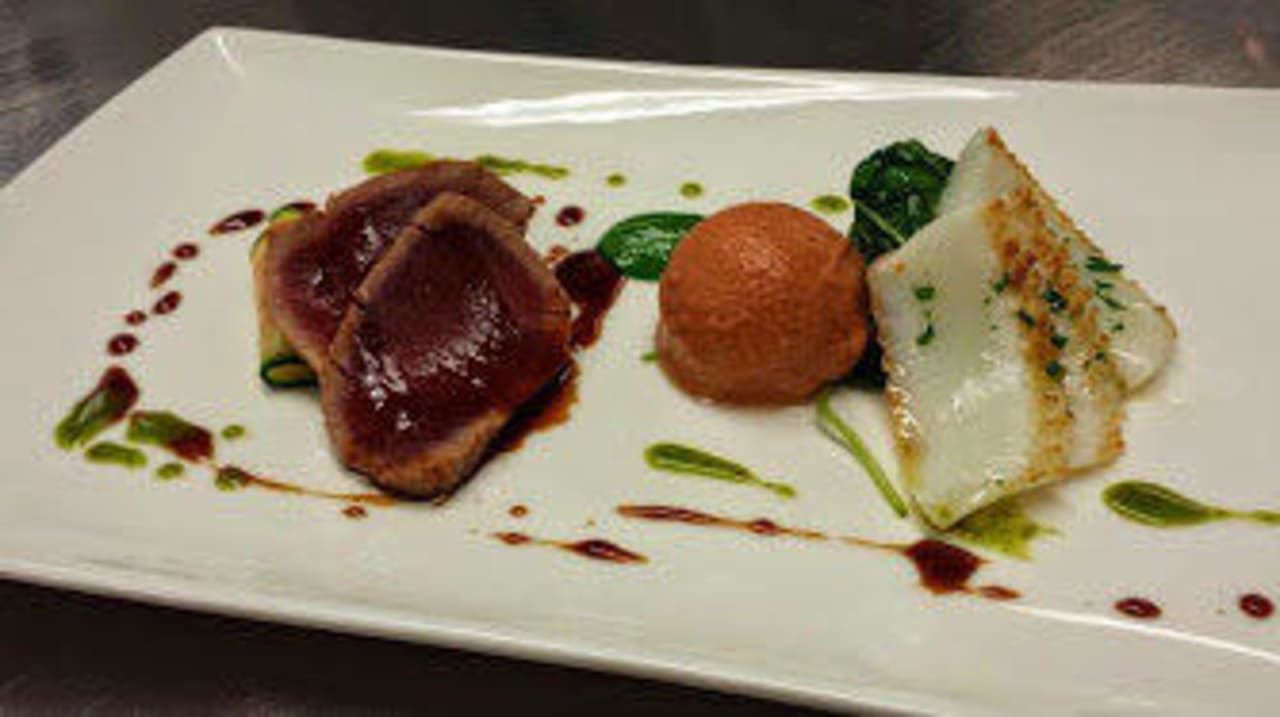 Tuna tataki Hotel Ristorante t3e terre