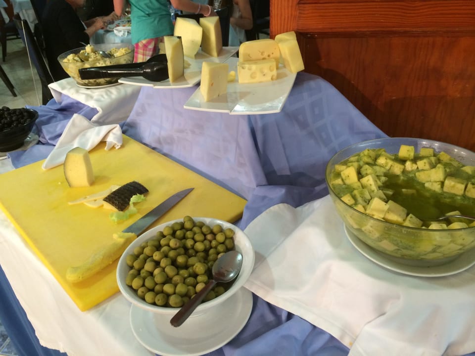 Käseauswahl BLUESEA Lagos de Cesar