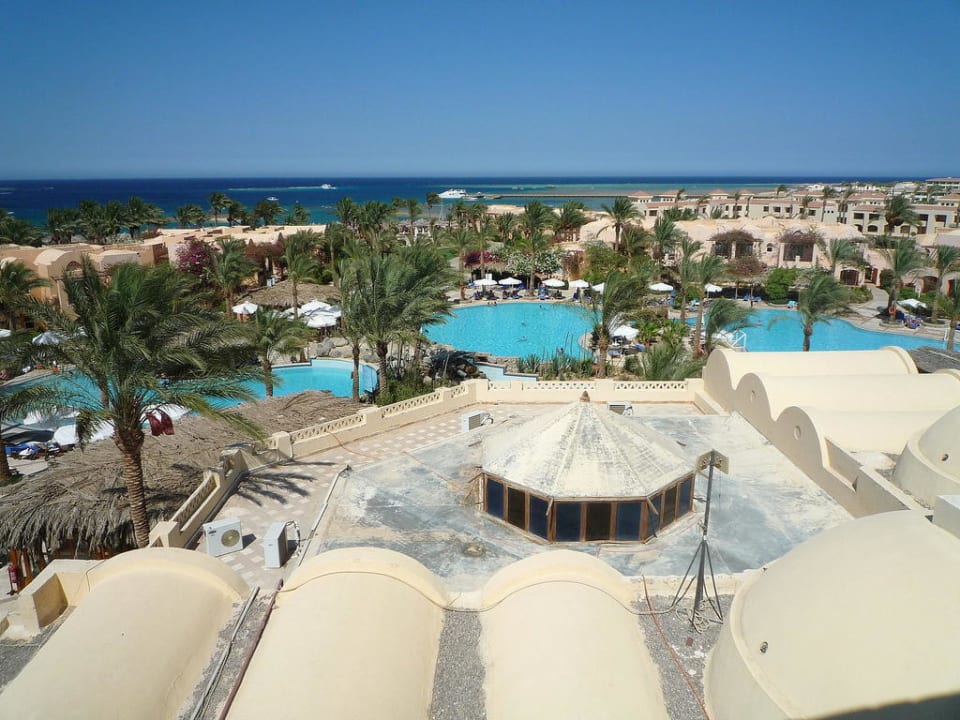 Ausblick vom Turm Iberotel Makadi Beach