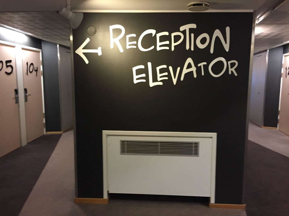 Weg zur Rezeption Comfort Hotel Xpress Stockholm Central