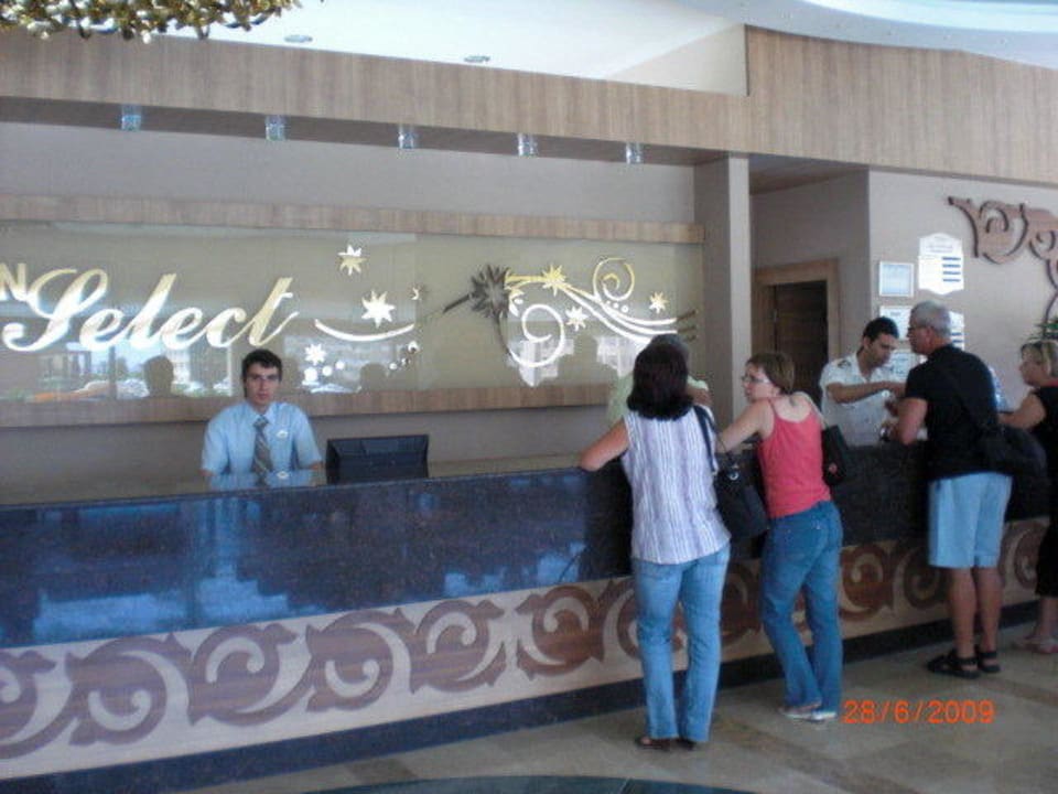 Rezeption Solivia Hotel