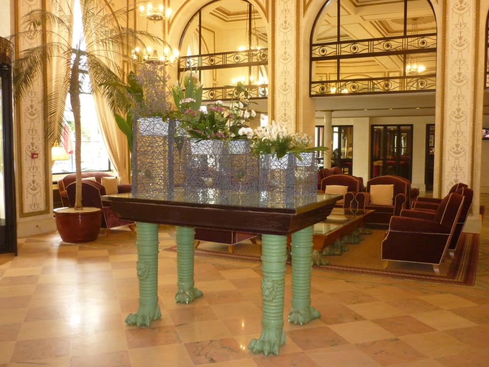 Eingangsbereich Hotel Hermitage Barriere