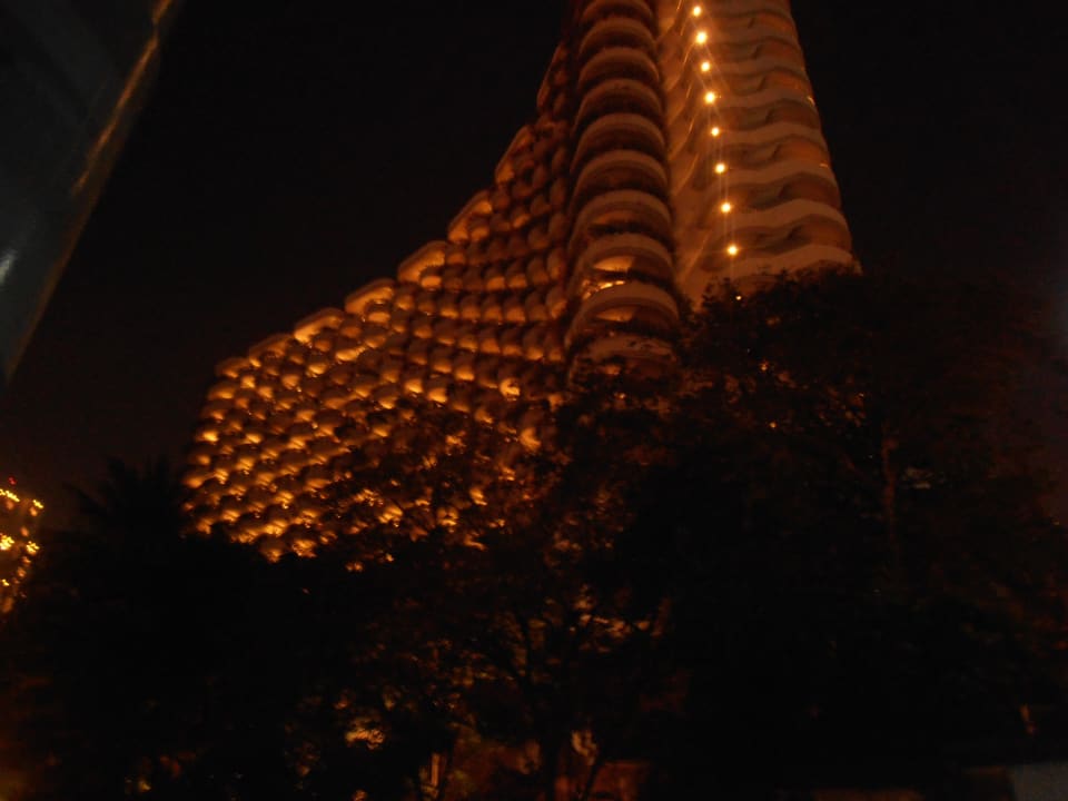 Vom Schiff bei Nacht Shangri-La Hotel, Bangkok