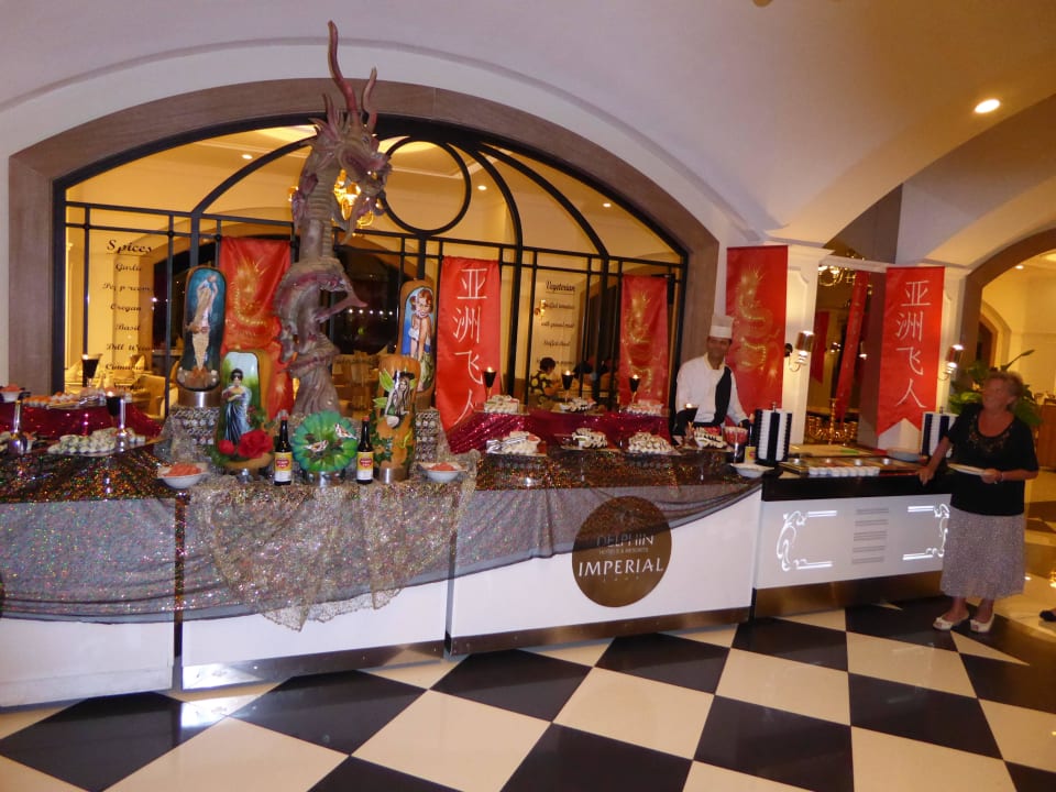 Das Sushibuffet Hotel Delphin Imperial