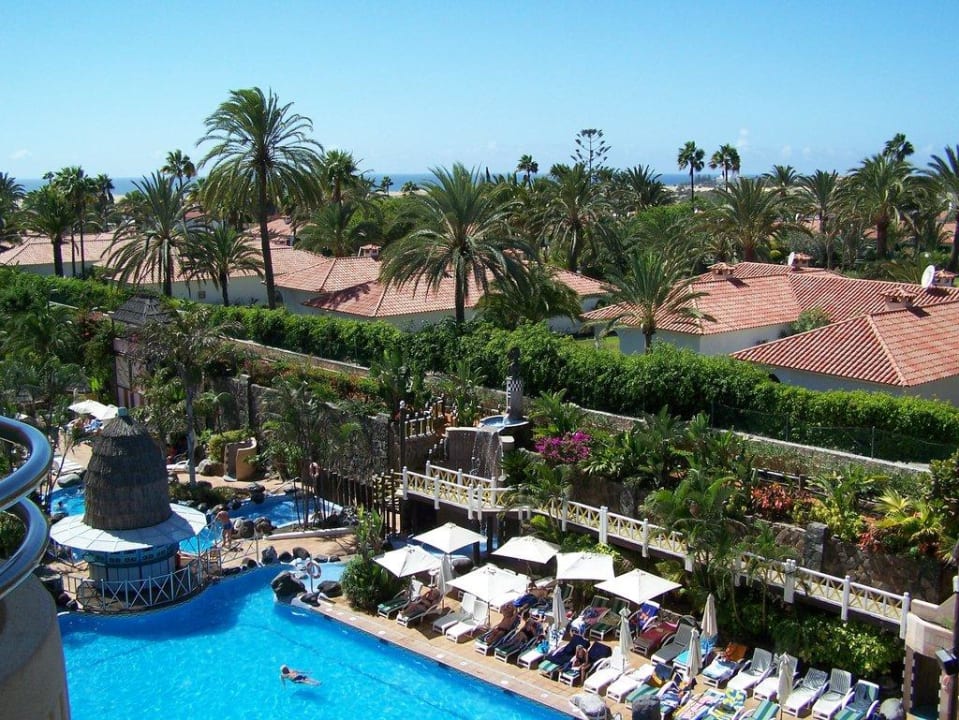 Blick vom Balkon Abora Catarina by Lopesan Hotels
