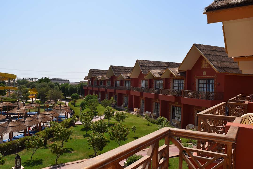 Ausblick Pickalbatros Jungle Aqua Park Resort - Neverland Hurghada