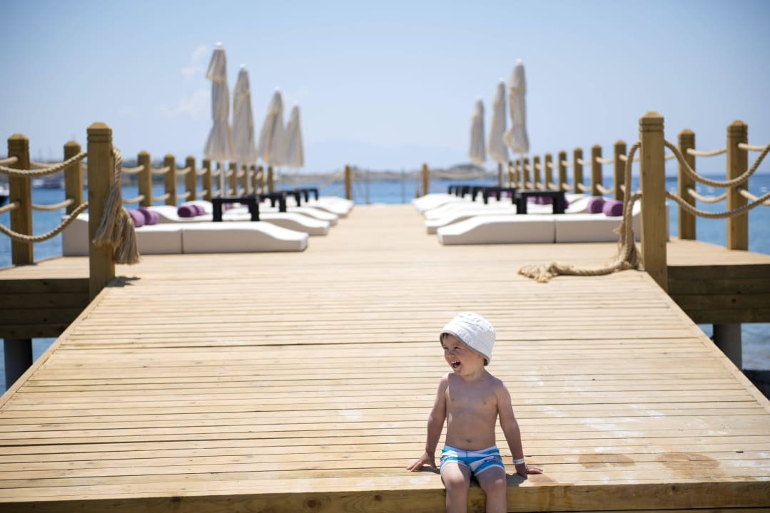 Beach Area Ramada Resort Bodrum