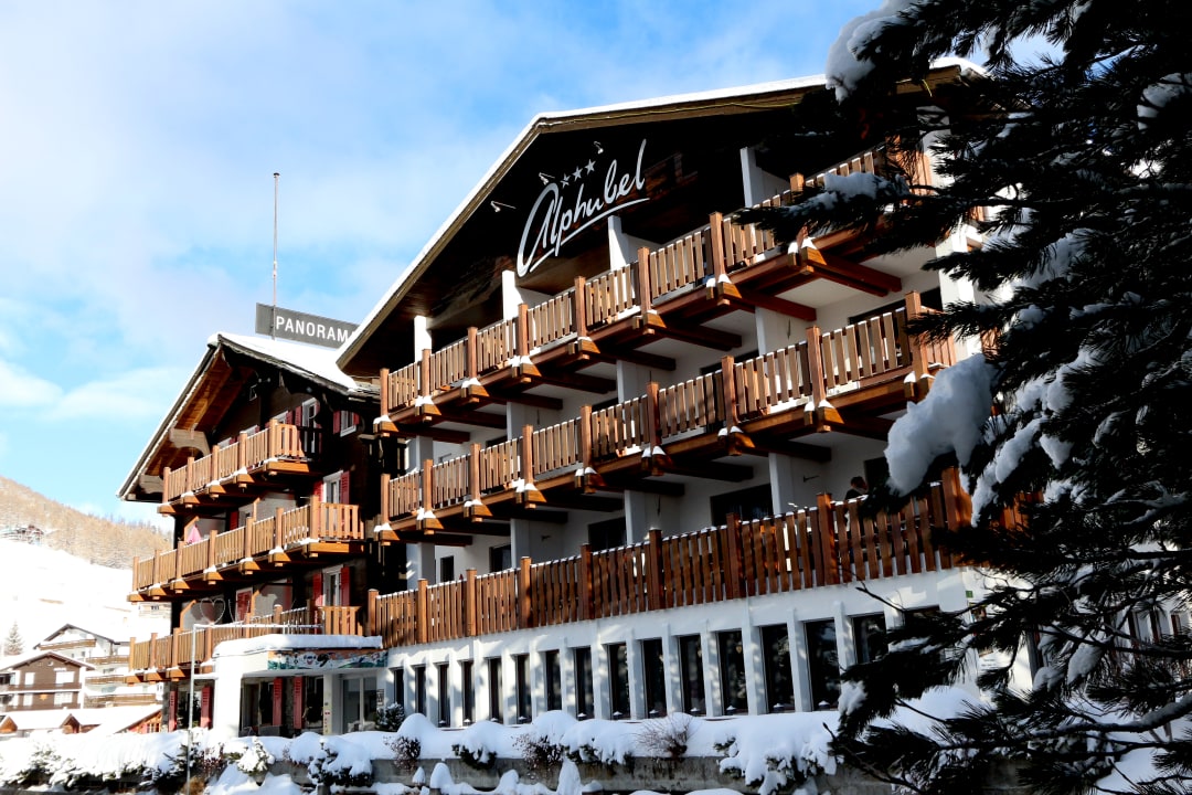 Außenansicht Swiss Family Hotel Alphubel Saas-Fee