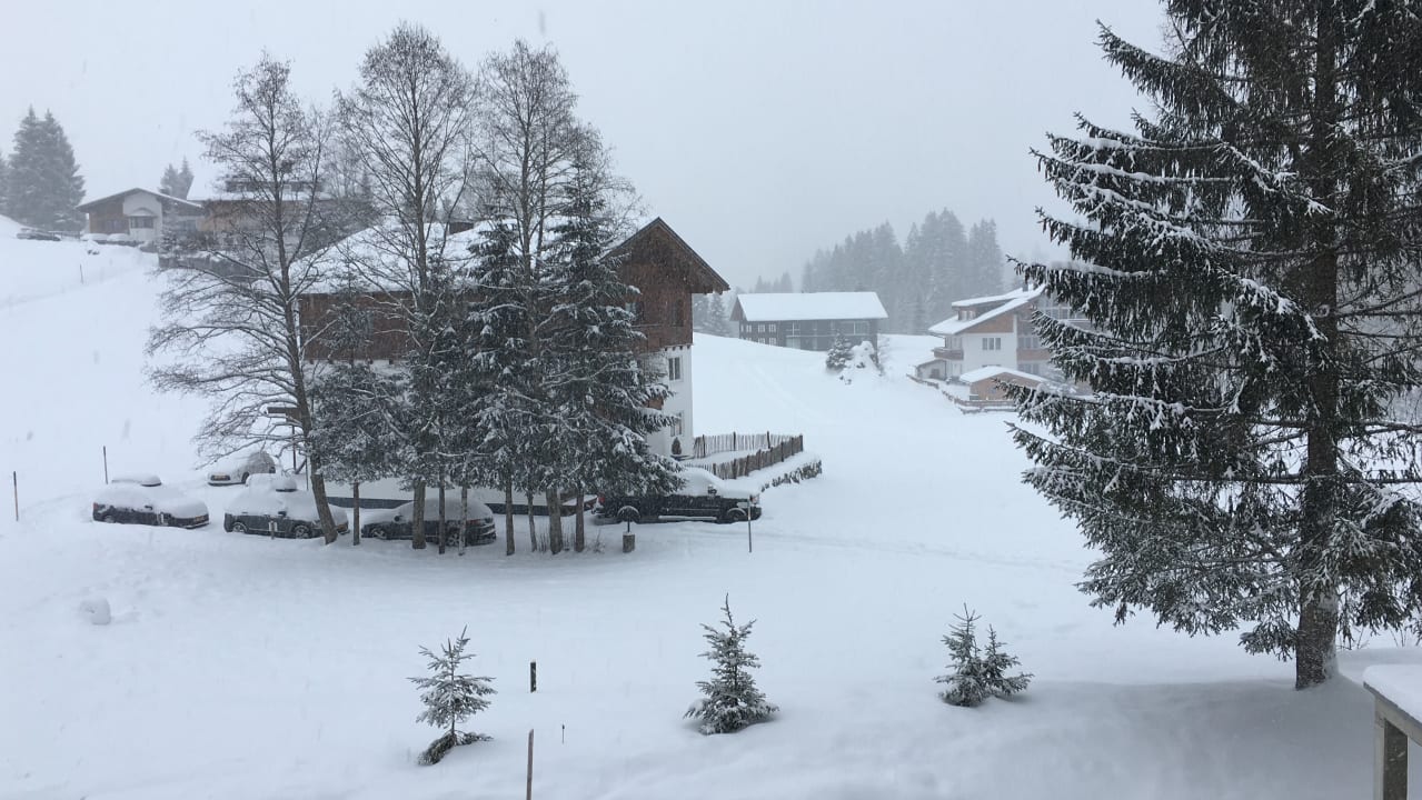 Ausblick Aparthotel Kleinwalsertal