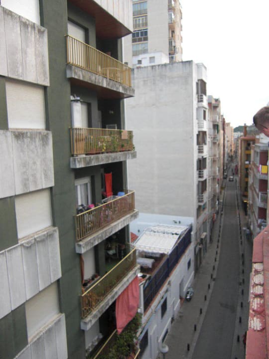 Ausblick von der 4. Etage Hotel Blavamar